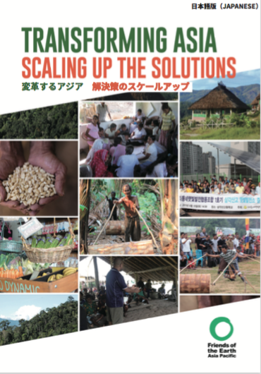 See report Transforming Asia - scaling up the solutions (japanese)