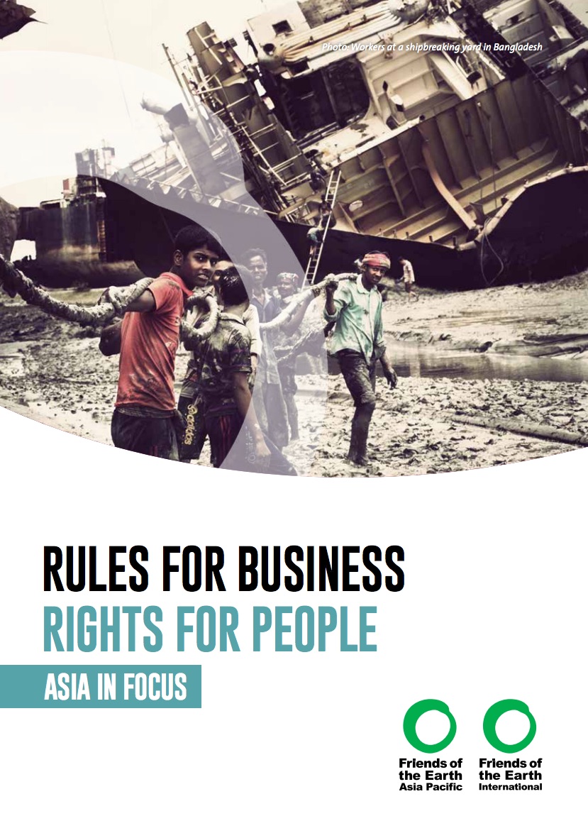 Leaflet - Rules for business rights for people Asia in focus