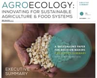 Agroecology: innovating for sustainable agriculture & food systems / Executive Summary