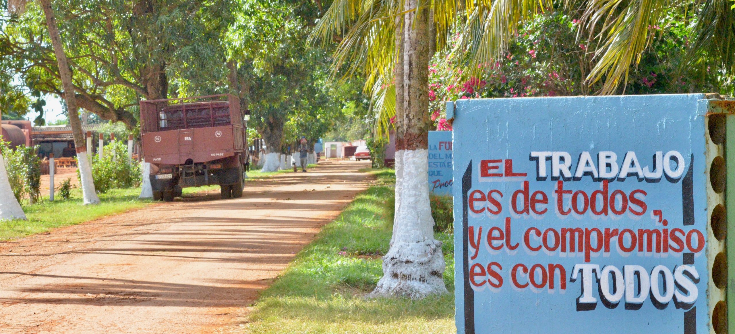 Agroecology meeting in Cuba 2019 - street sign