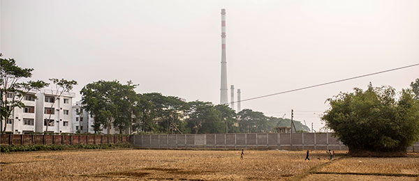 The Barapukuria coal power plant in Bangladesh