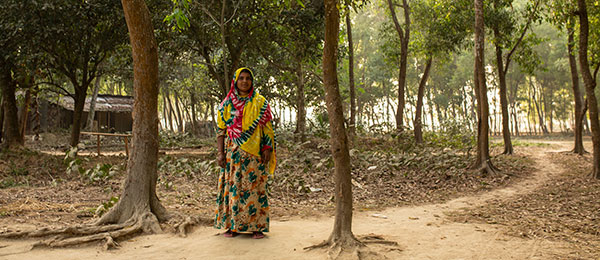 Woman in from village in Bangladesh.